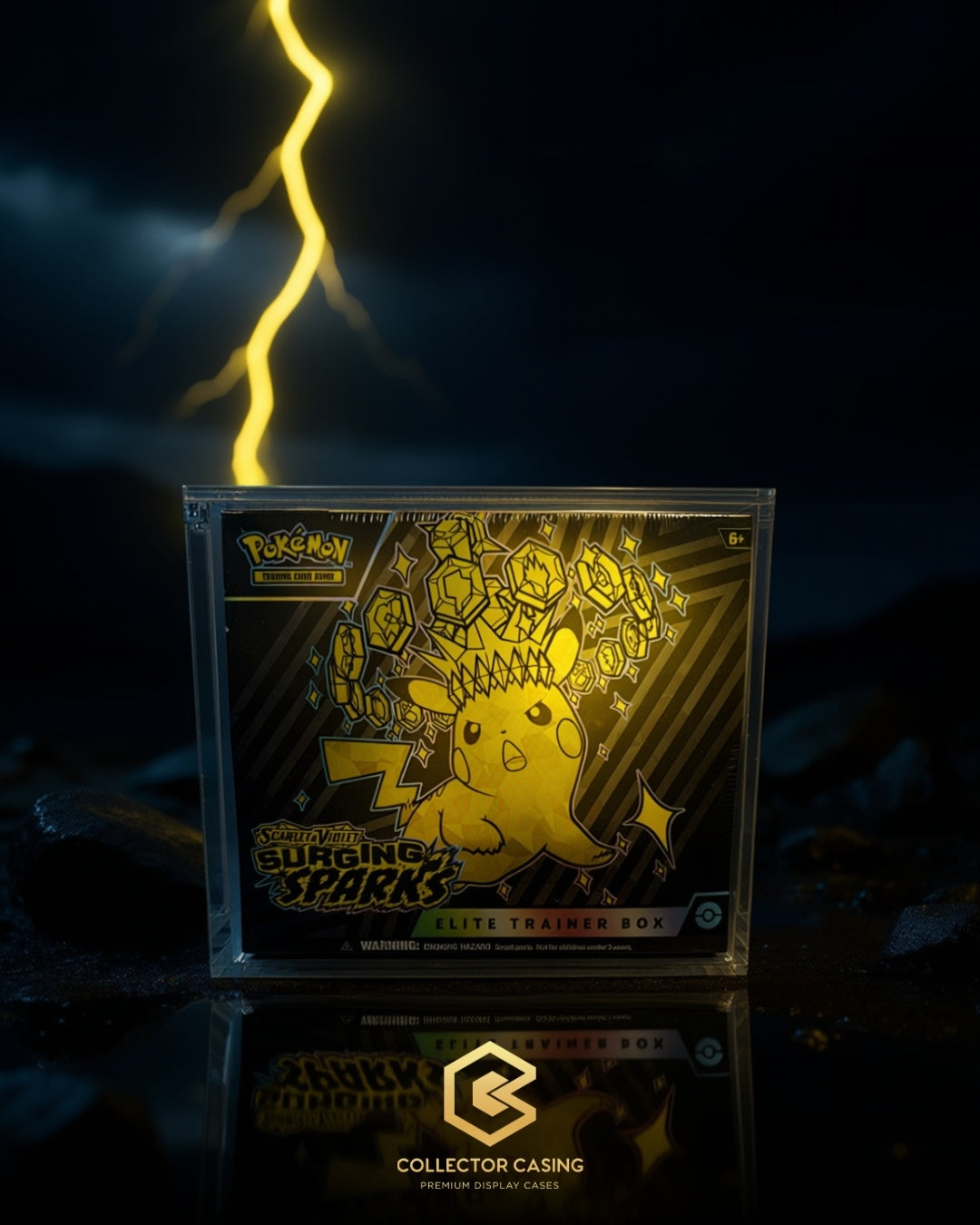 Booster box display case