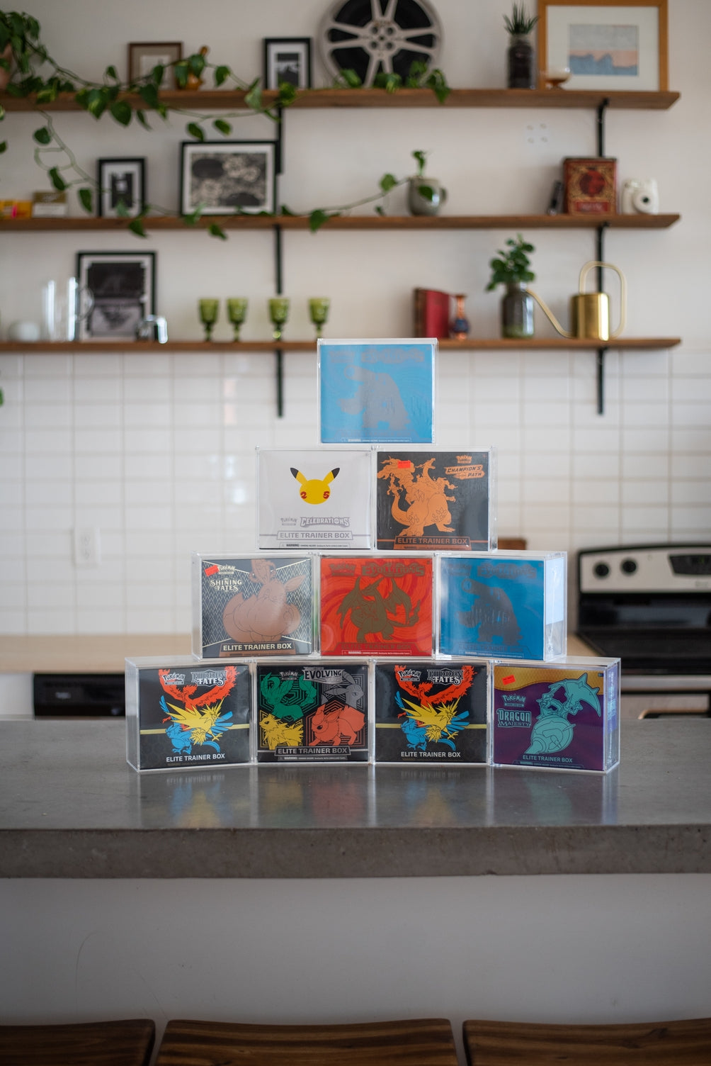 Collector display wall